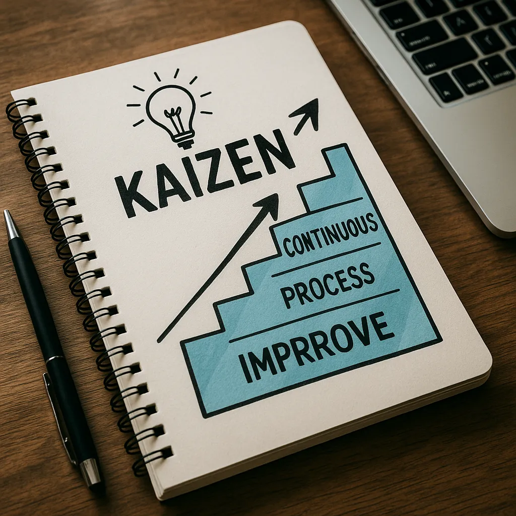 A measured daily practice representing Kaizen and continuous improvement