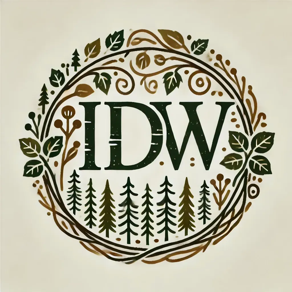 Ian D Williams wreath logo